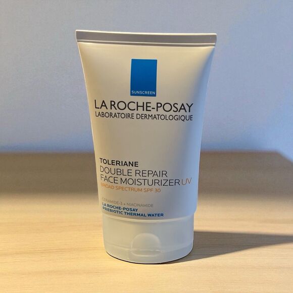 LA ROCHE-POSAY TOLERIANE DOUBLE REPAIR FACE MOISTURIZER UV SPF 30 (100ML/3.38oz) - Picture 1 of 3